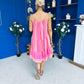 Athena Para Midi Dress Dress Aztec Cerise
