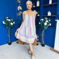 Athena Para Midi Dress Dress Aztec Blue