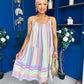 Athena Para Midi Dress Dress Aztec Blue