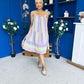 Athena Para Midi Dress Dress Aztec Blue