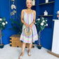 Athena Para Midi Dress Dress Aztec Blue