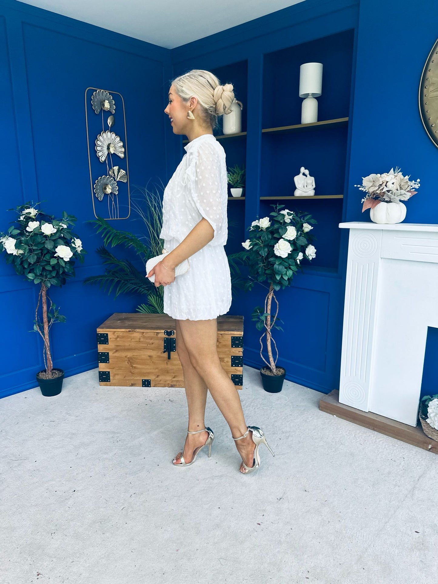Pip Mini Dress Cream