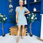 Irina Mini Dress Floral Pastel
