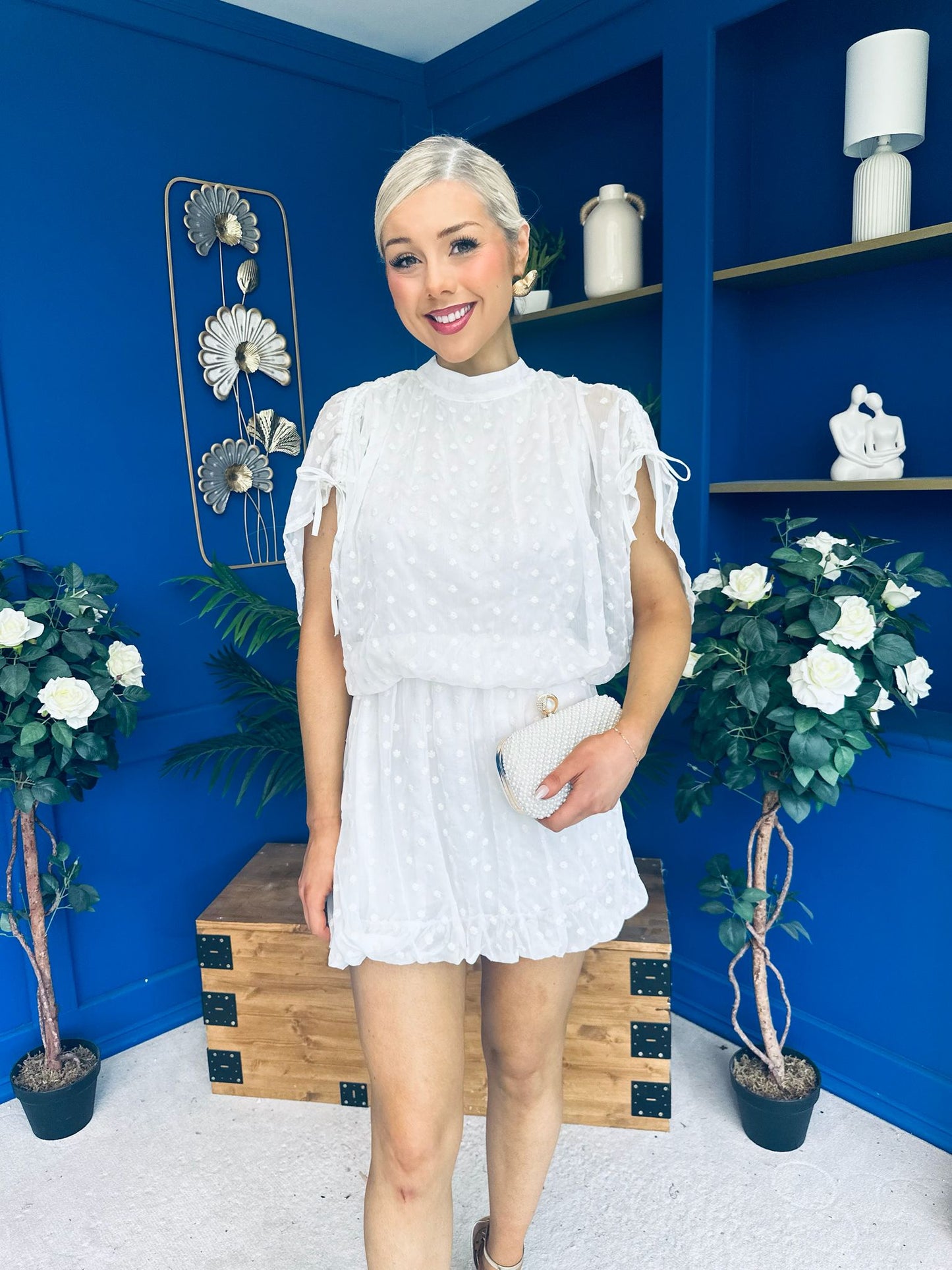 Pip Mini Dress Cream