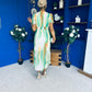 Kenni Midi Dress Multi Green