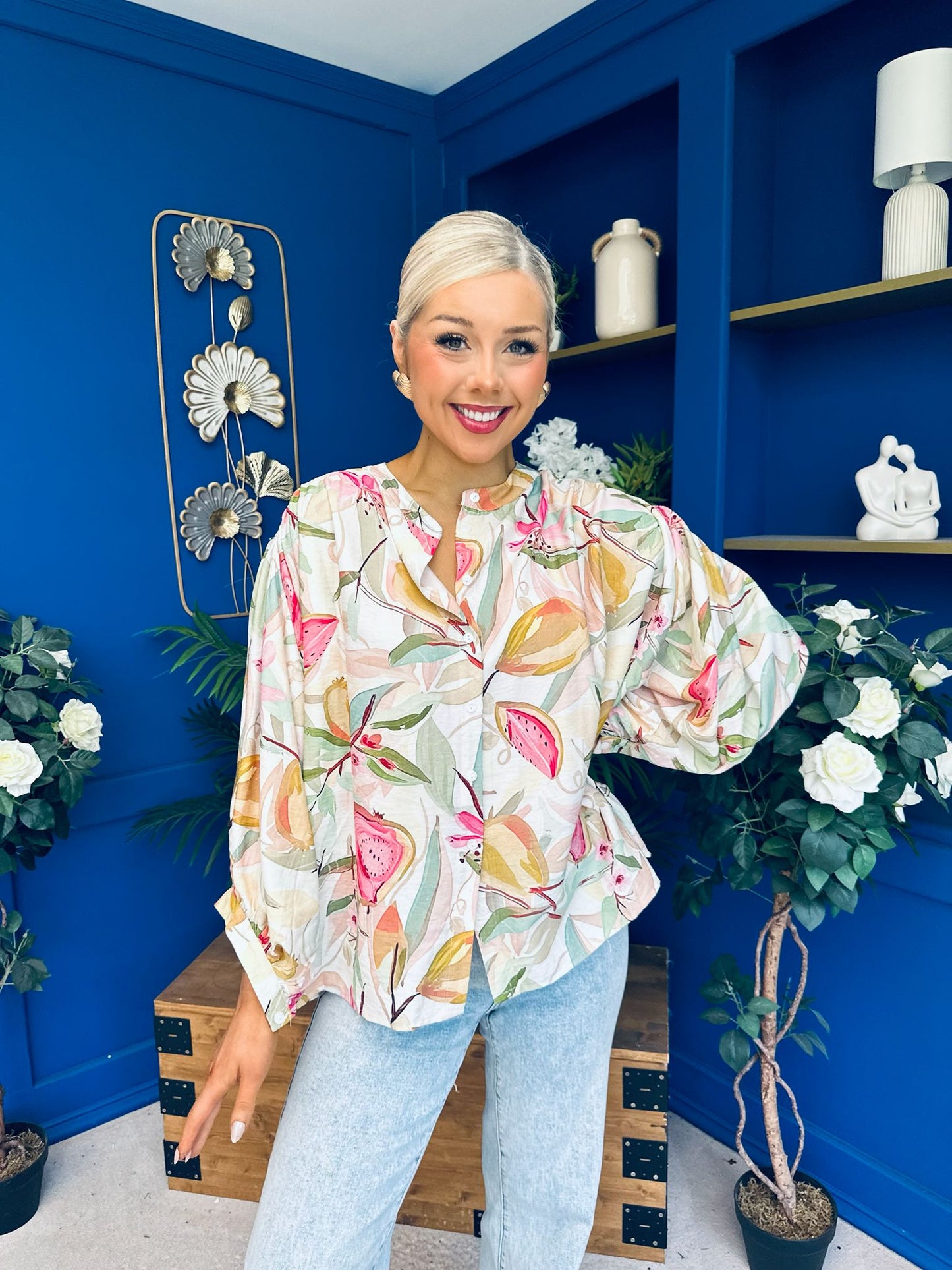 Ferdinand Full Sleeve Blouse Floral