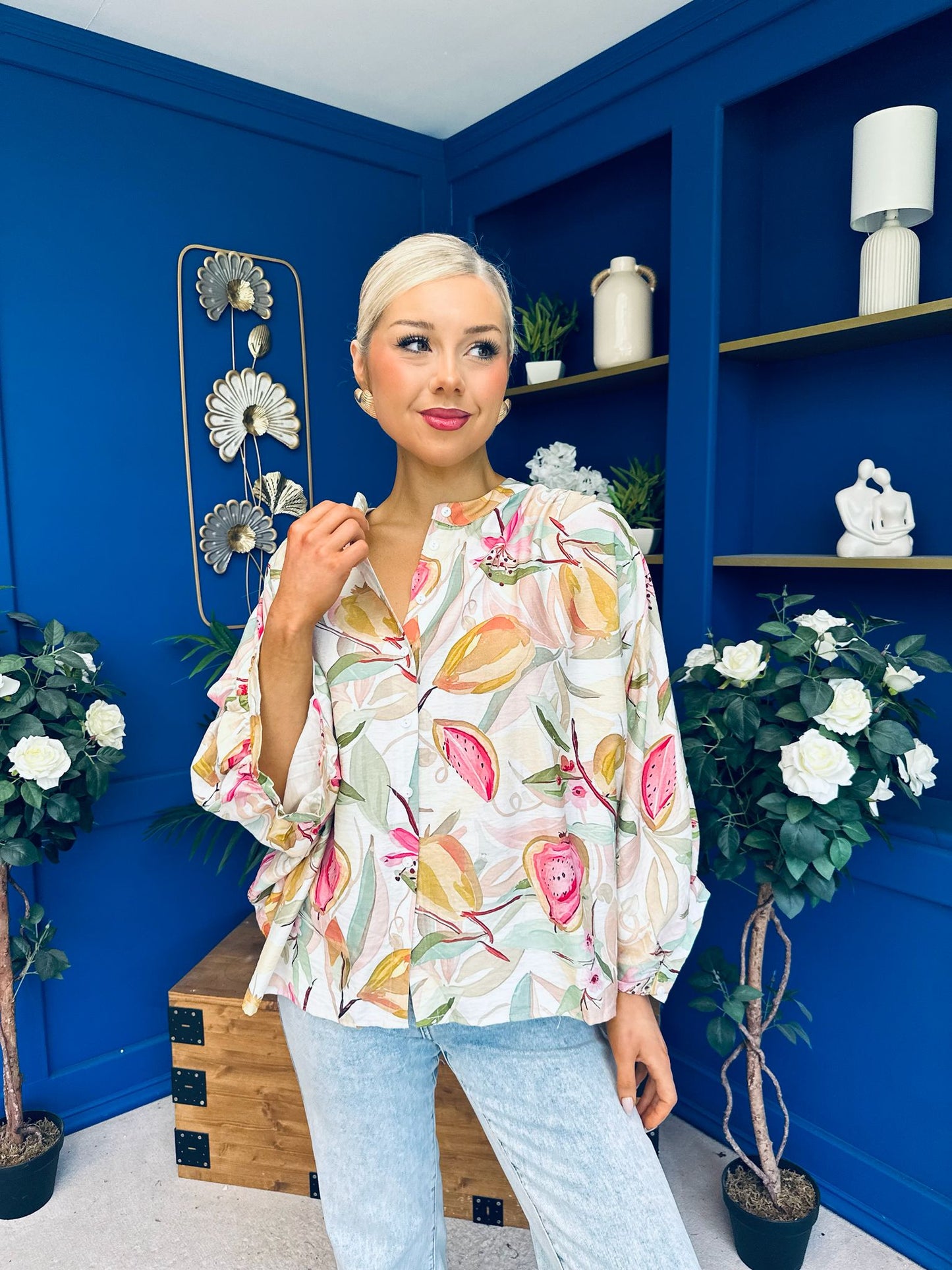 Ferdinand Full Sleeve Blouse Floral