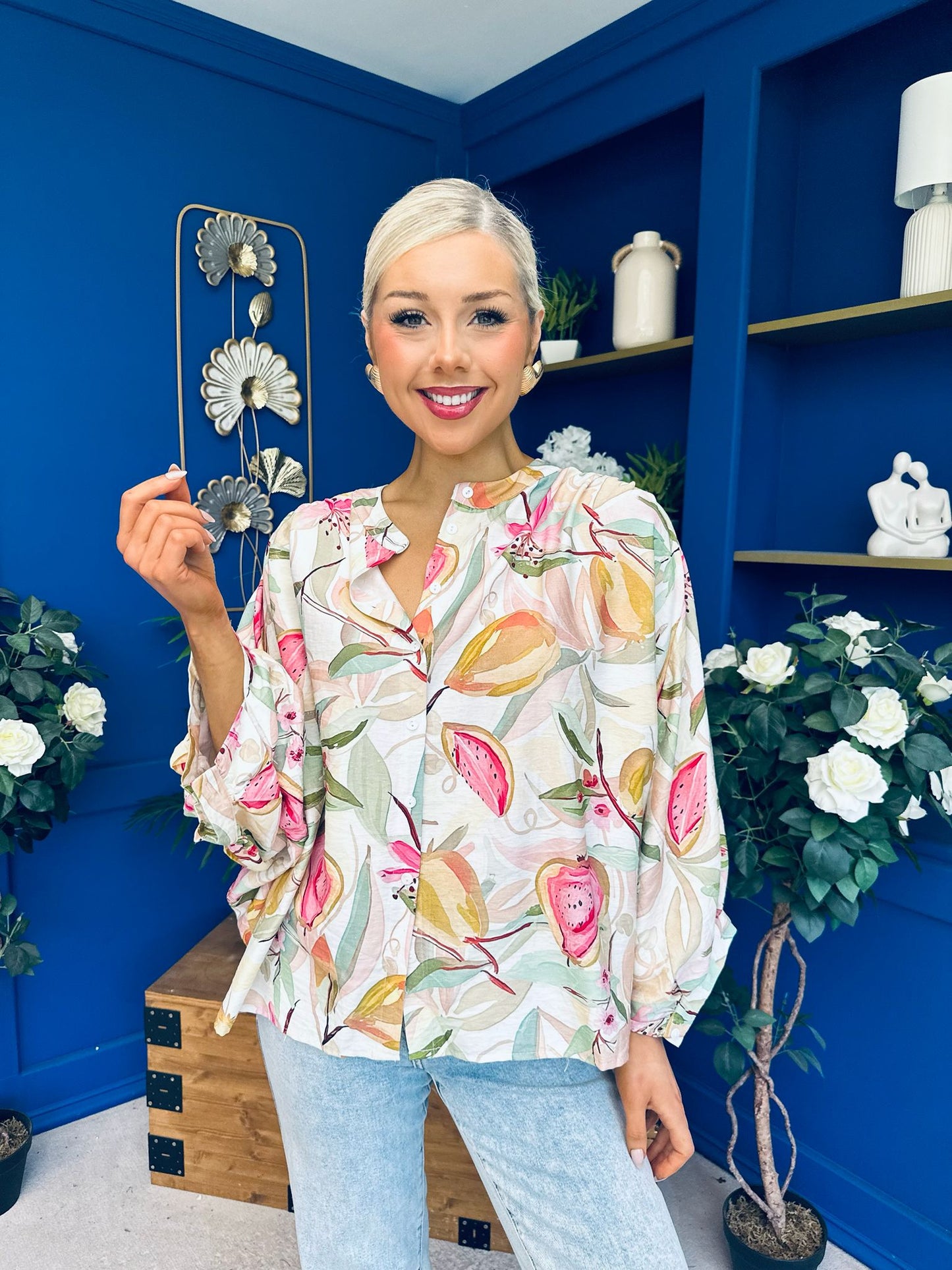 Ferdinand Full Sleeve Blouse Floral