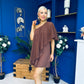 Francesca Cape Detail Shift Dress Coco