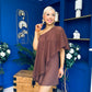 Francesca Cape Detail Shift Dress Coco