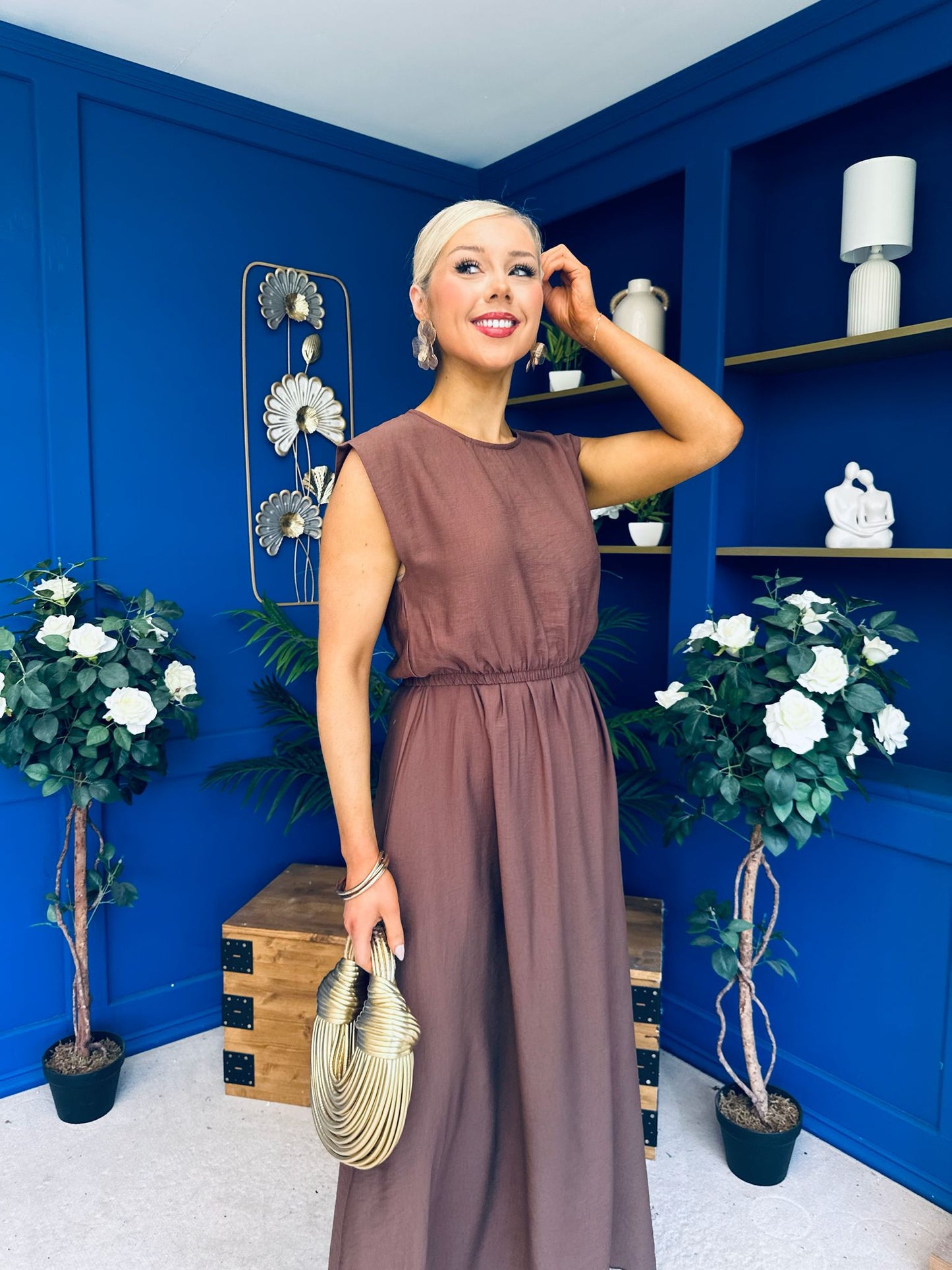 Antonia Detailed Top & Skirt Set Coco