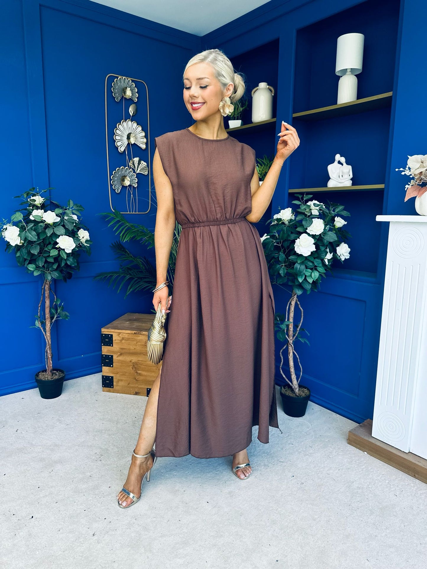 Antonia Detailed Top & Skirt Set Coco