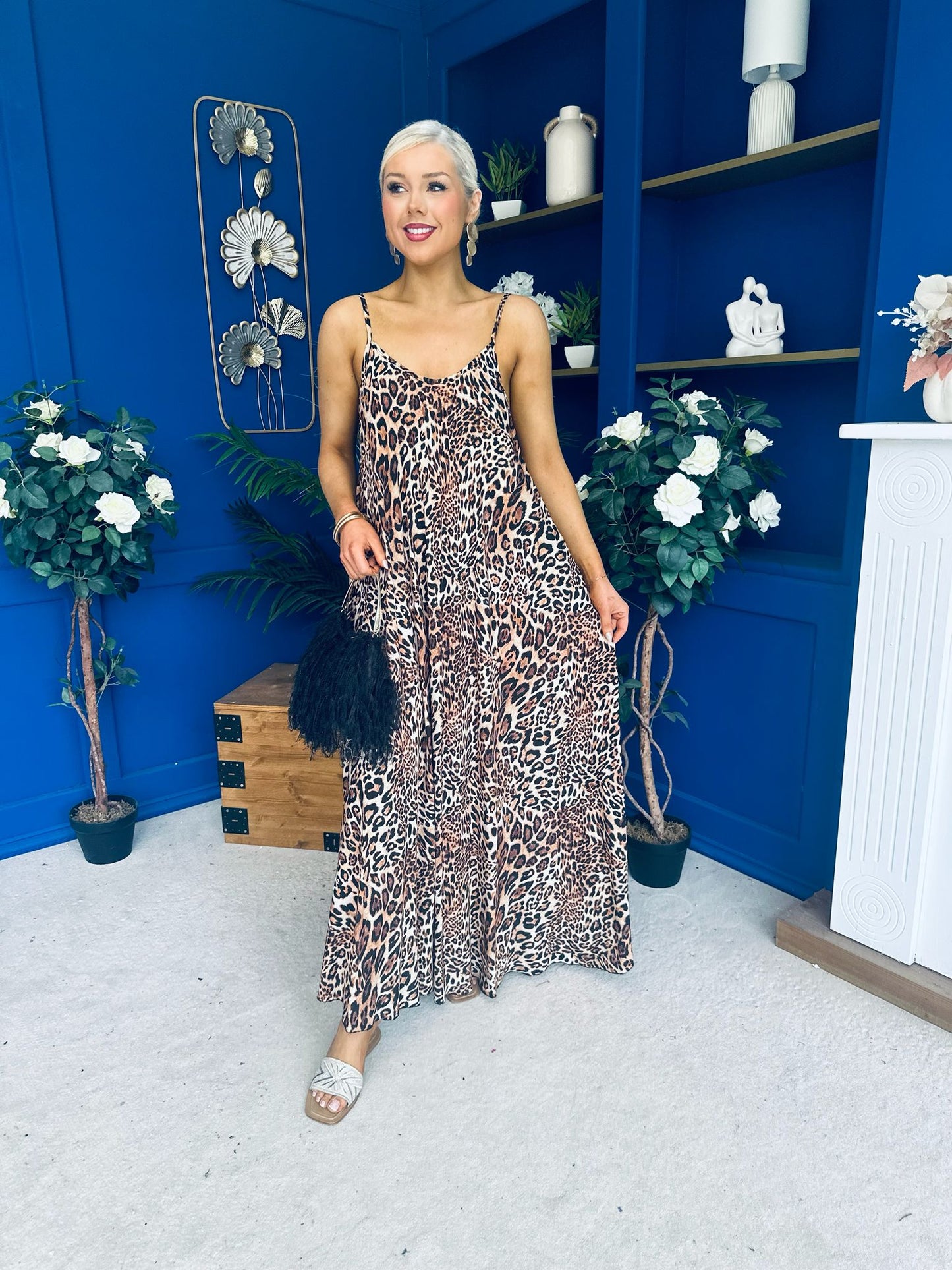 Lynette Para Maxi Dress Dress Leopard