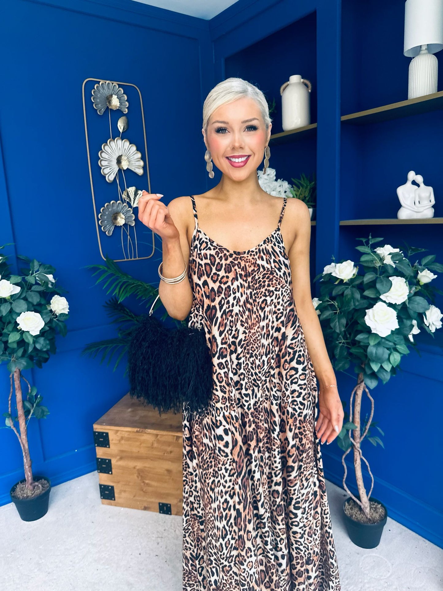 Lynette Para Maxi Dress Dress Leopard