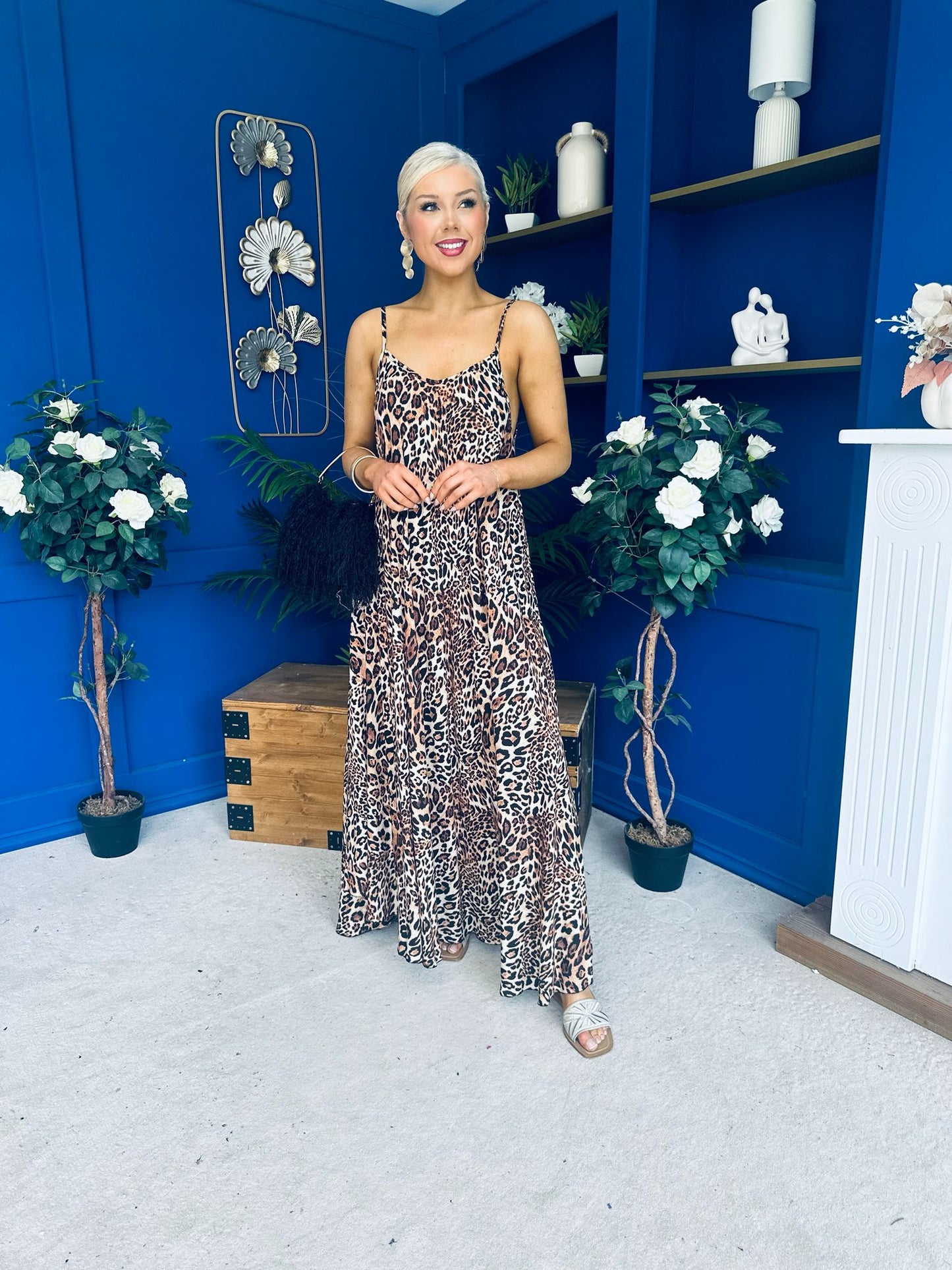 Lynette Para Maxi Dress Dress Leopard