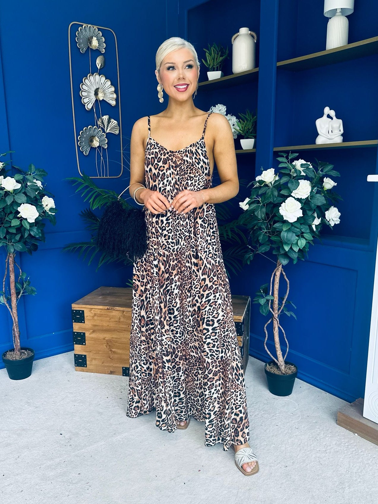 Lynette Para Maxi Dress Dress Leopard