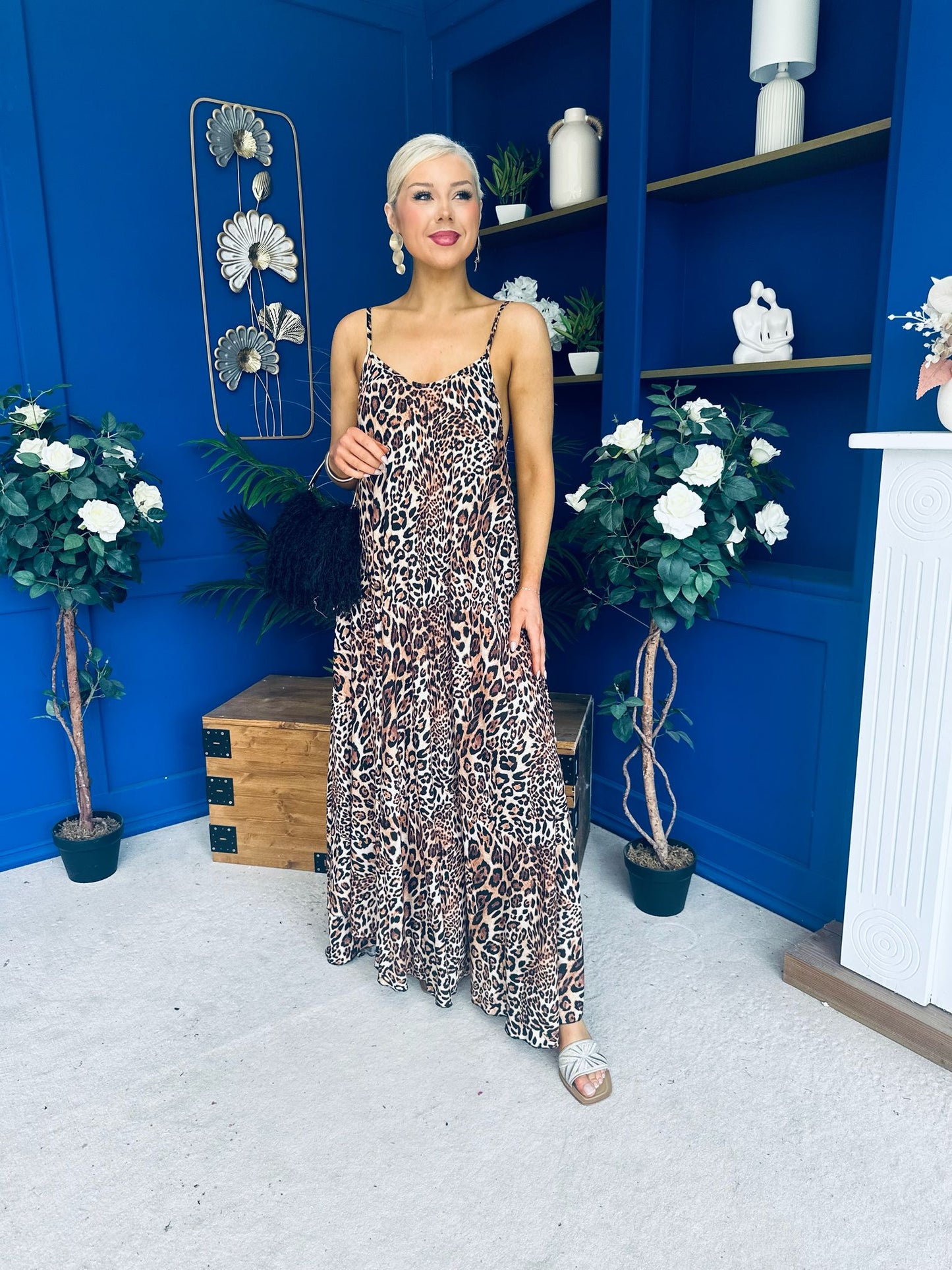 Lynette Para Maxi Dress Dress Leopard