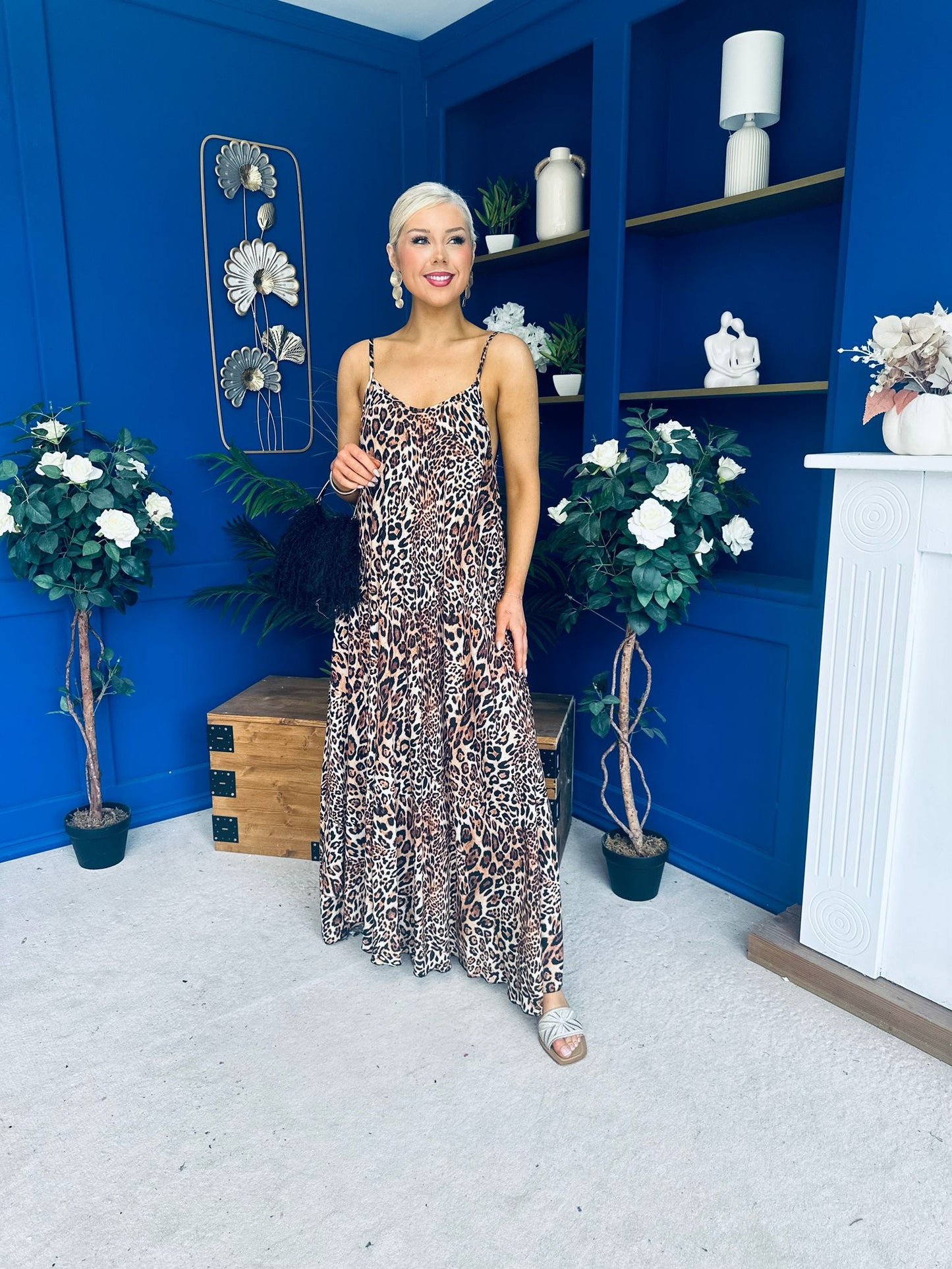 Lynette Para Maxi Dress Dress Leopard