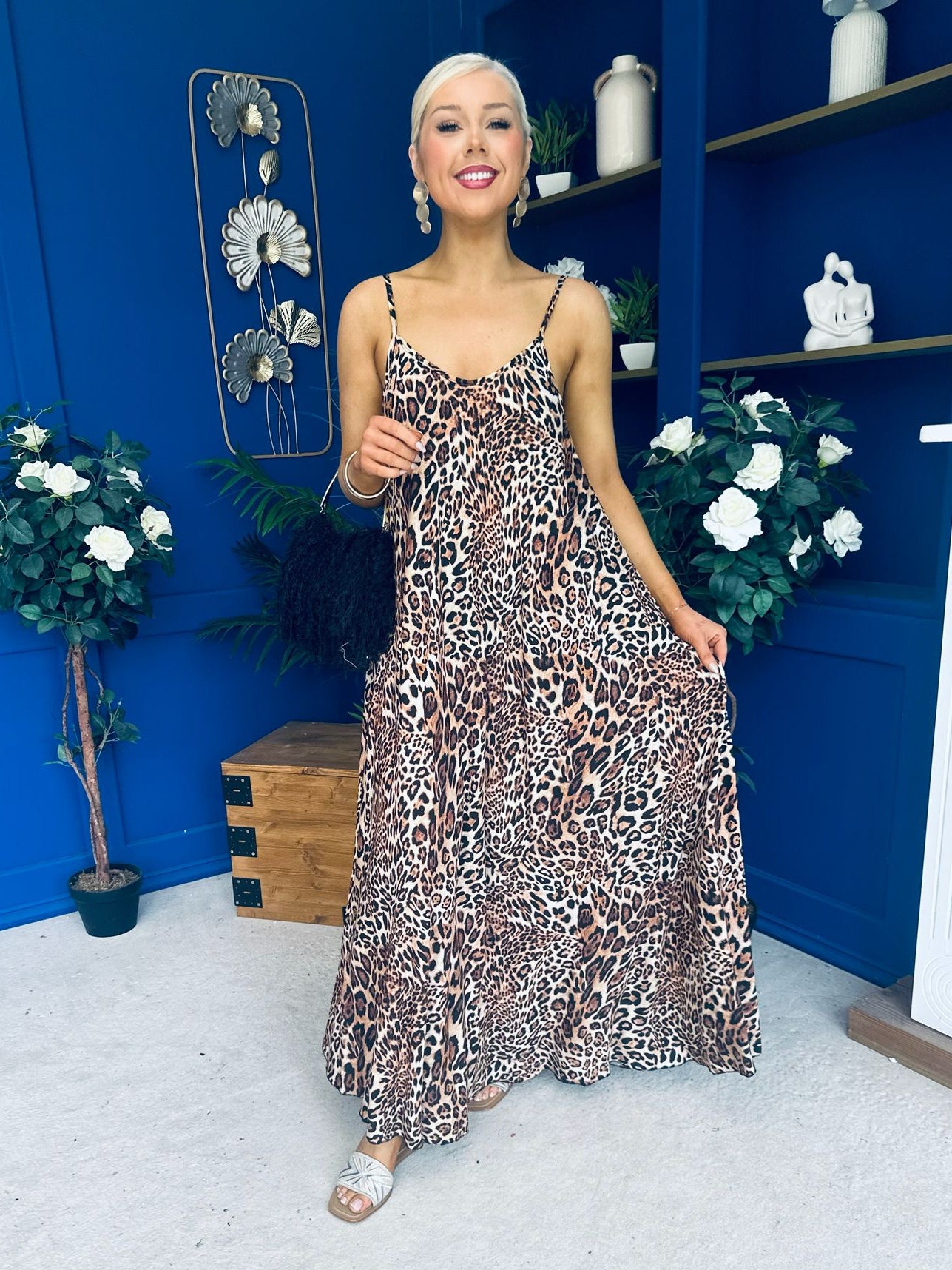 Lynette Para Maxi Dress Dress Leopard