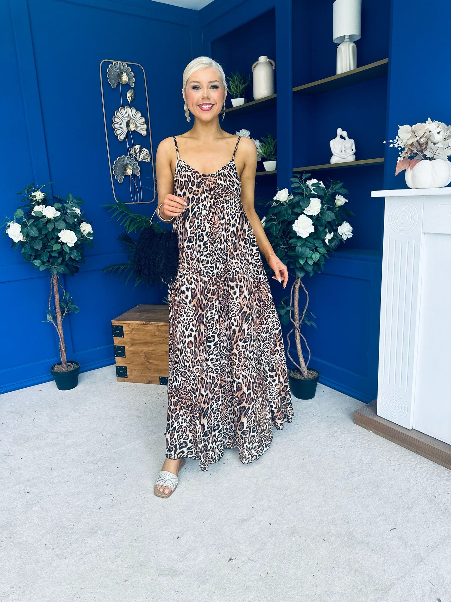 Lynette Para Maxi Dress Dress Leopard