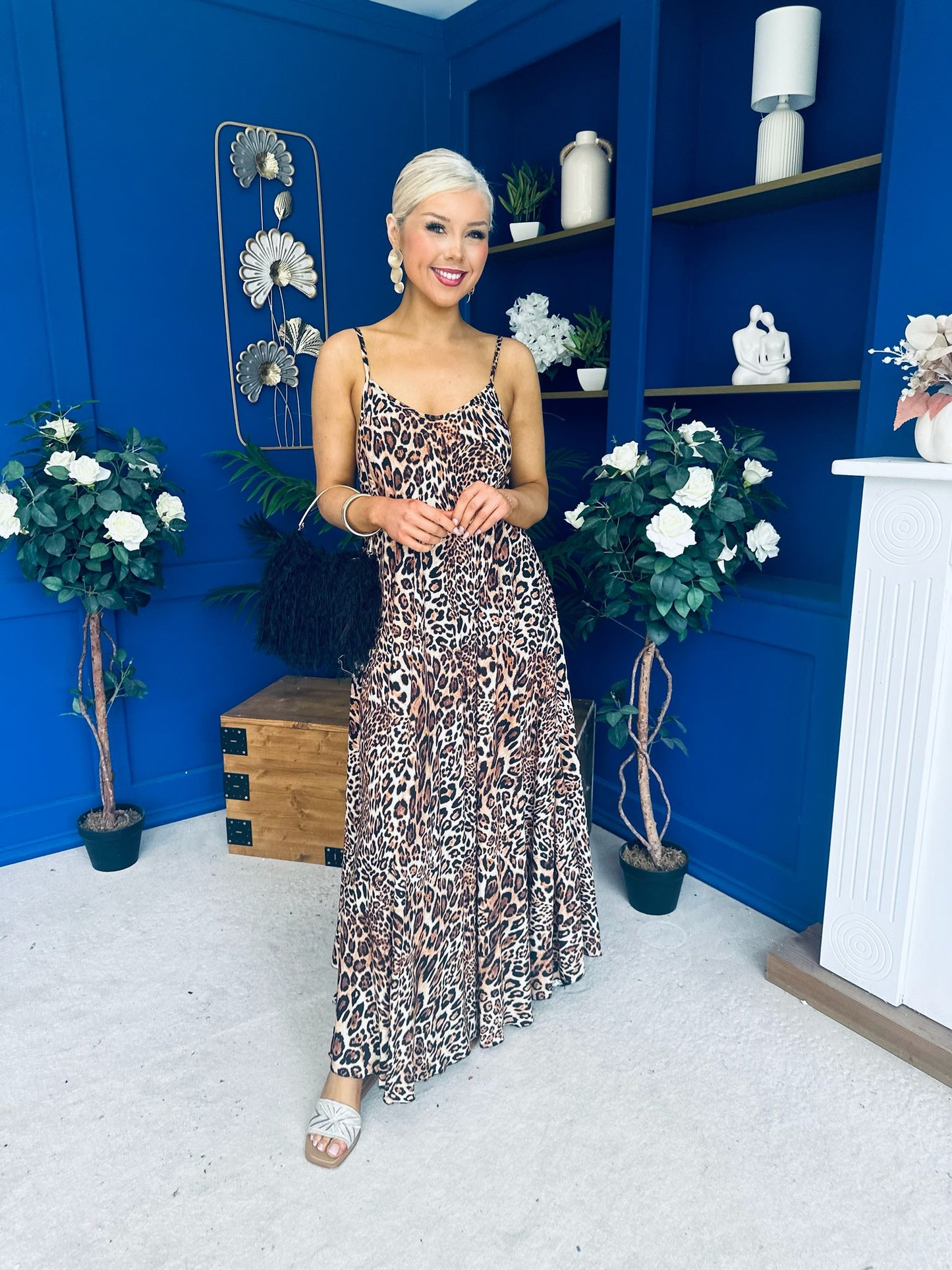 Lynette Para Maxi Dress Dress Leopard