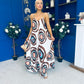 Lynette Para Maxi Dress Dress Cream