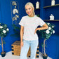 Poppi Casual Striped T-Shirt Green