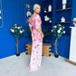 Vanessa Detailed Occasion Dress Floral