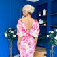 Vanessa Detailed Occasion Dress Floral