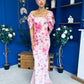 Vanessa Detailed Occasion Dress Floral