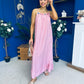 Ashley Beaded Para Maxi Dress Dress Pink