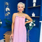 Ashley Beaded Para Maxi Dress Dress Pink