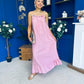 Ashley Beaded Para Maxi Dress Dress Pink
