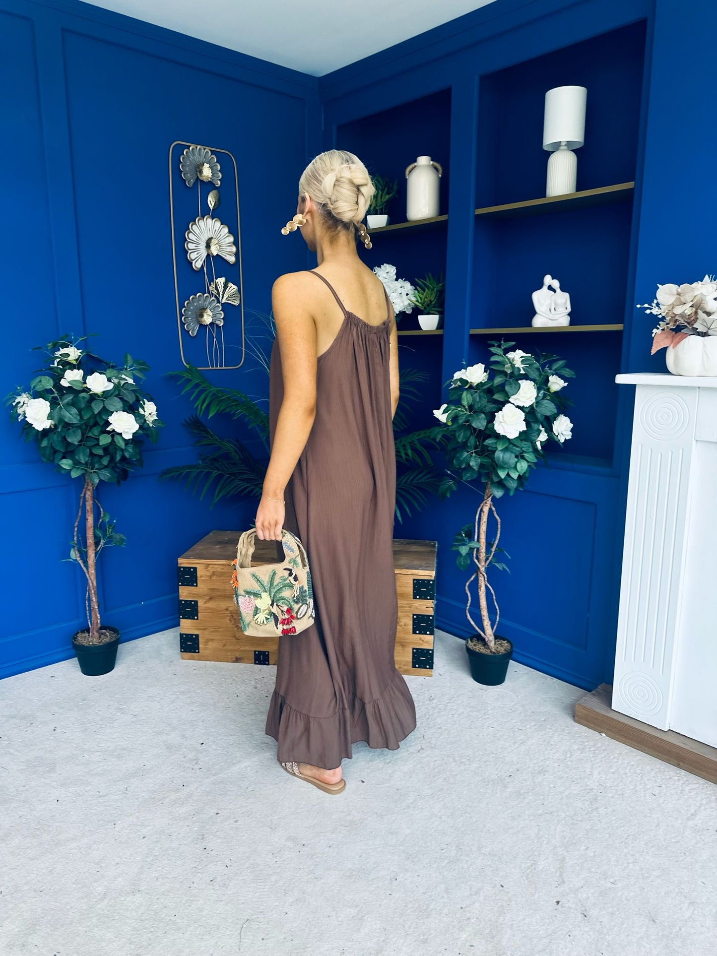 Ashley Beaded Para Maxi Dress Dress Coco