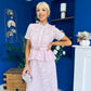 Melody Floral Lace Top & Skirt Set Pink