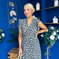 Gerri Sleeveles Midi Dress Leopard Black