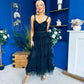 Rylan Layered Tulle Occasion Dress Black