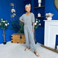 Scarlet Check Top & Trouser Set Coco