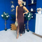 Nadine Tassel Detailed Midi Dress Coco