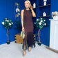 Nadine Tassel Detailed Midi Dress Coco