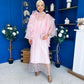Zeena Layered Detail Occasion Pink
