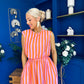 Remi Stripe Detail Top & Skirt Set Pink