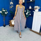 Bobi Striped Maxi Dress Dress Coco Blue