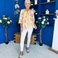 Pepa Detailed Blouse Floral Yellow