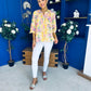 Pepa Detailed Blouse Floral Yellow