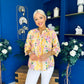Pepa Detailed Blouse Floral Yellow