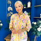Pepa Detailed Blouse Floral Yellow