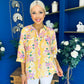 Pepa Detailed Blouse Floral Yellow