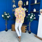 Pepa Detailed Blouse Floral Yellow