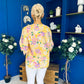 Pepa Detailed Blouse Floral Yellow